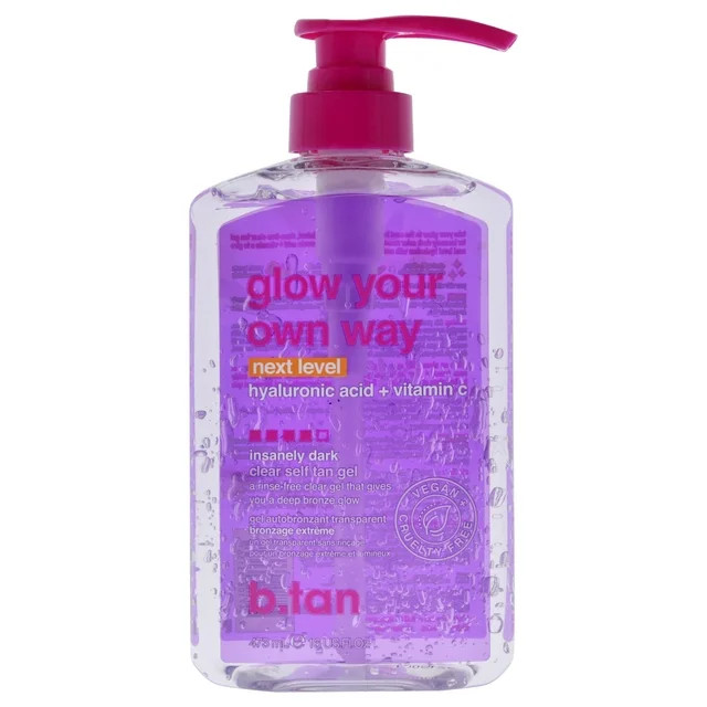B.Tan Glow Your Own Way - Next Level Self Tan Gel , 16 oz Gel | Walmart (US)