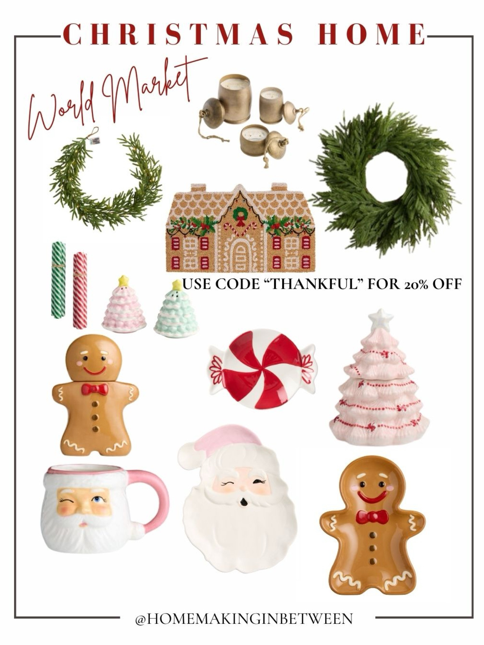 World market gift guides and holiday decor!

#LTKSeasonal #LTKCyberWeek #LTKGiftGuide