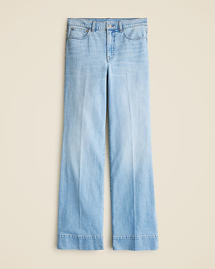 New high-rise denim trouser jean | J. Crew US