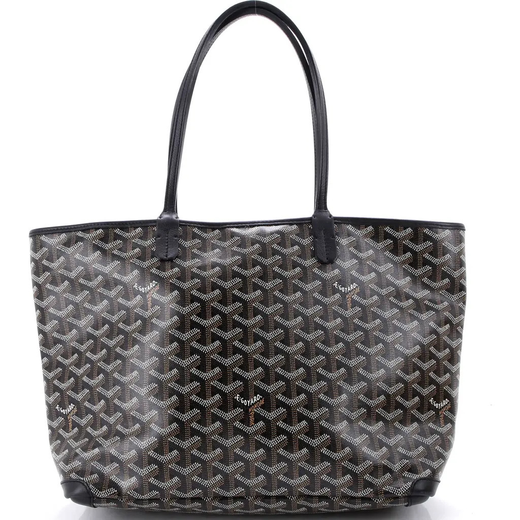 Pre-Owned Goyard Artois Tote Coated Canvas PM in Black at Nordstrom, Size Small | Nordstrom