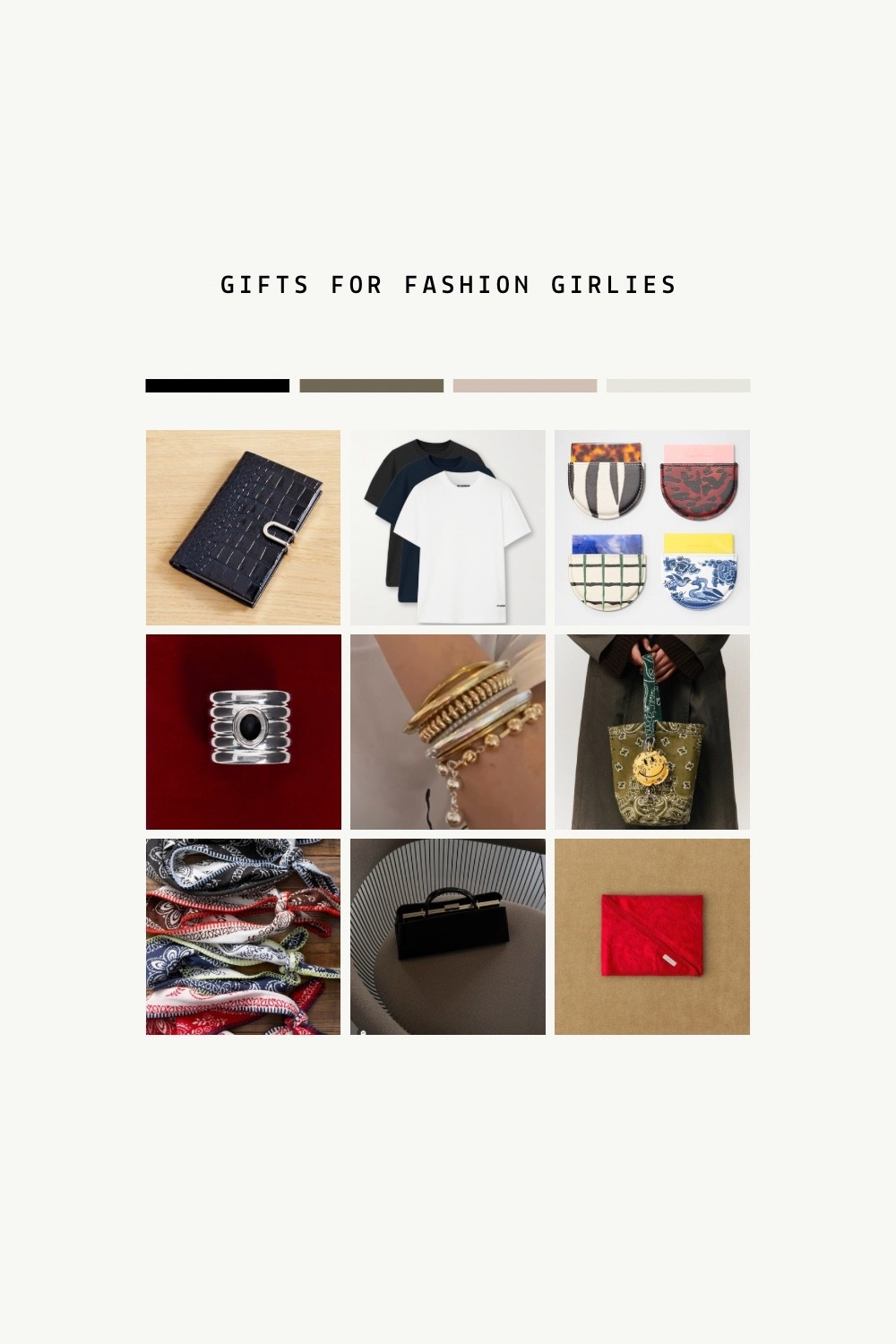 Gifts for fashion girlies 

#LTKHoliday #LTKGiftGuide