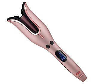 CHI Ceramic Rose Gold Spin-n-Curl | QVC