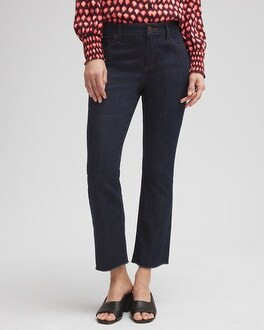 Girlfriend Fray Hem Kick Flare Jeans | Chico's