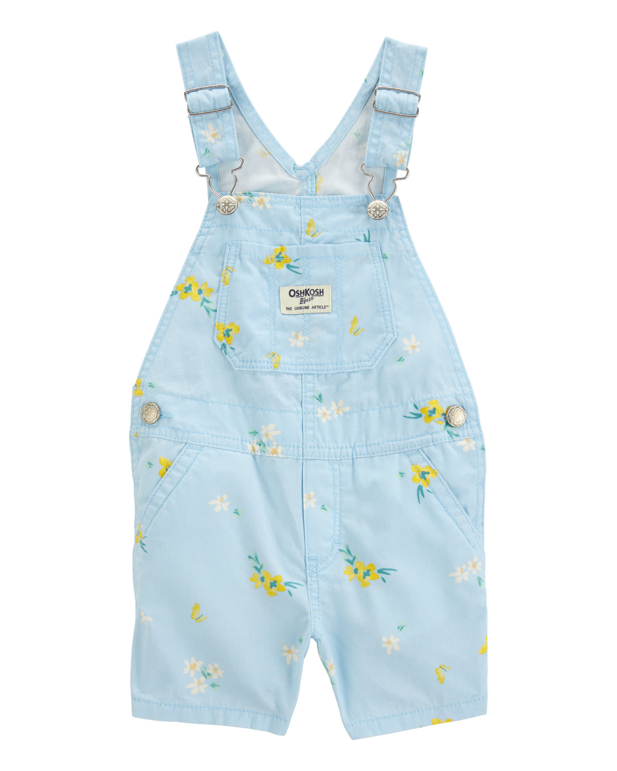 Baby Floral Striped Shortall | Carter's Inc