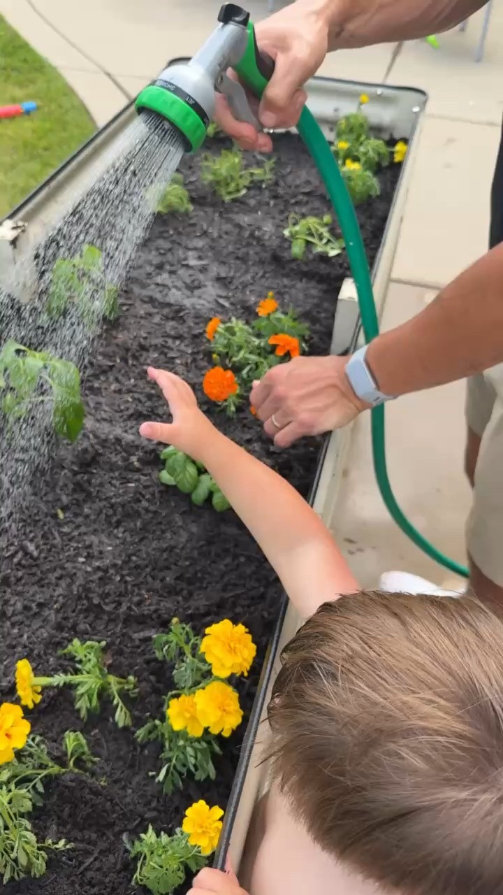 Growing our own little garden!

activities, summer activities, summer kids activities, garden bed, gardening, flowers, veggies, outdoor, Grace White

#LTKHome #LTKBaby #LTKKids