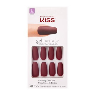 KISS Gel Fantasy Ready-to-Wear Gel Manicure Kit , 28CT, Sunny Afternoon | CVS Health