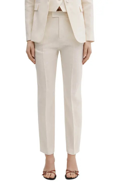 Straight Leg Linen Pants | Nordstrom