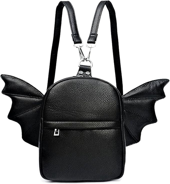 Prime Original Women Fashion Mini Backpack Purse | Detachable Bat Angel Wing Shoulder Bag | Amazon (US)