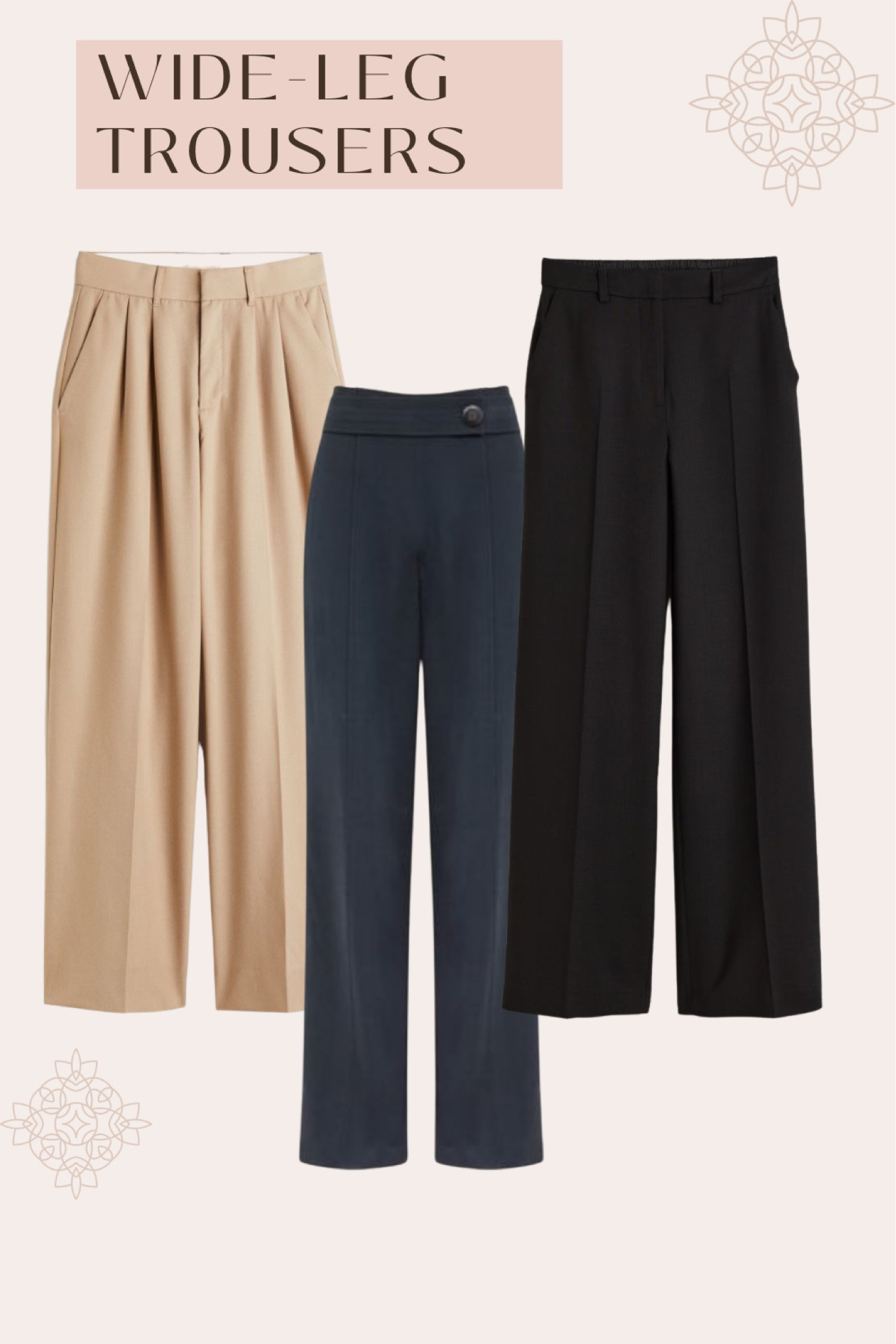 My top pics for spring trousers! 

#LTKworkwear #LTKeurope