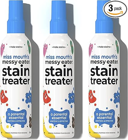 Amazon.com: HATE STAINS CO Stain Remover for Clothes - 4oz 3 Pack of Newborn & Baby Essentials - ... | Amazon (US)