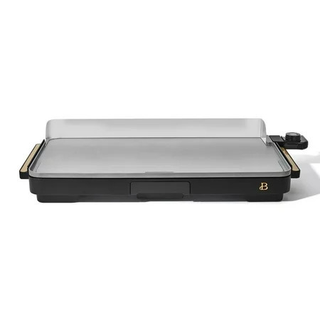 Beautiful XL Electric Griddle 12" x 22," Non-stick, Black Sesame by Drew Barrymore | Walmart (US)