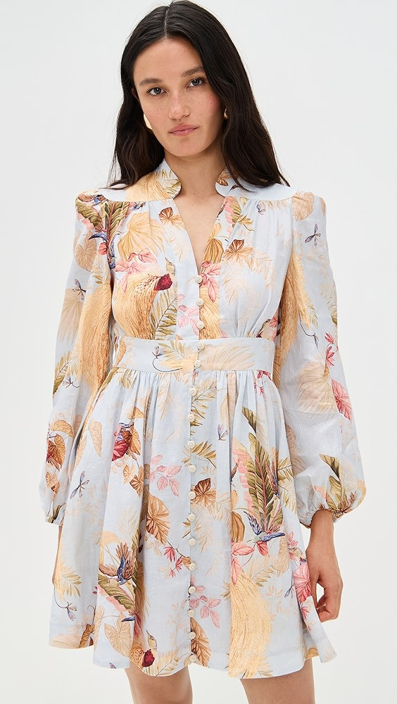 Zimmermann Ascension Plunge Mini Dress | Shopbop | Shopbop