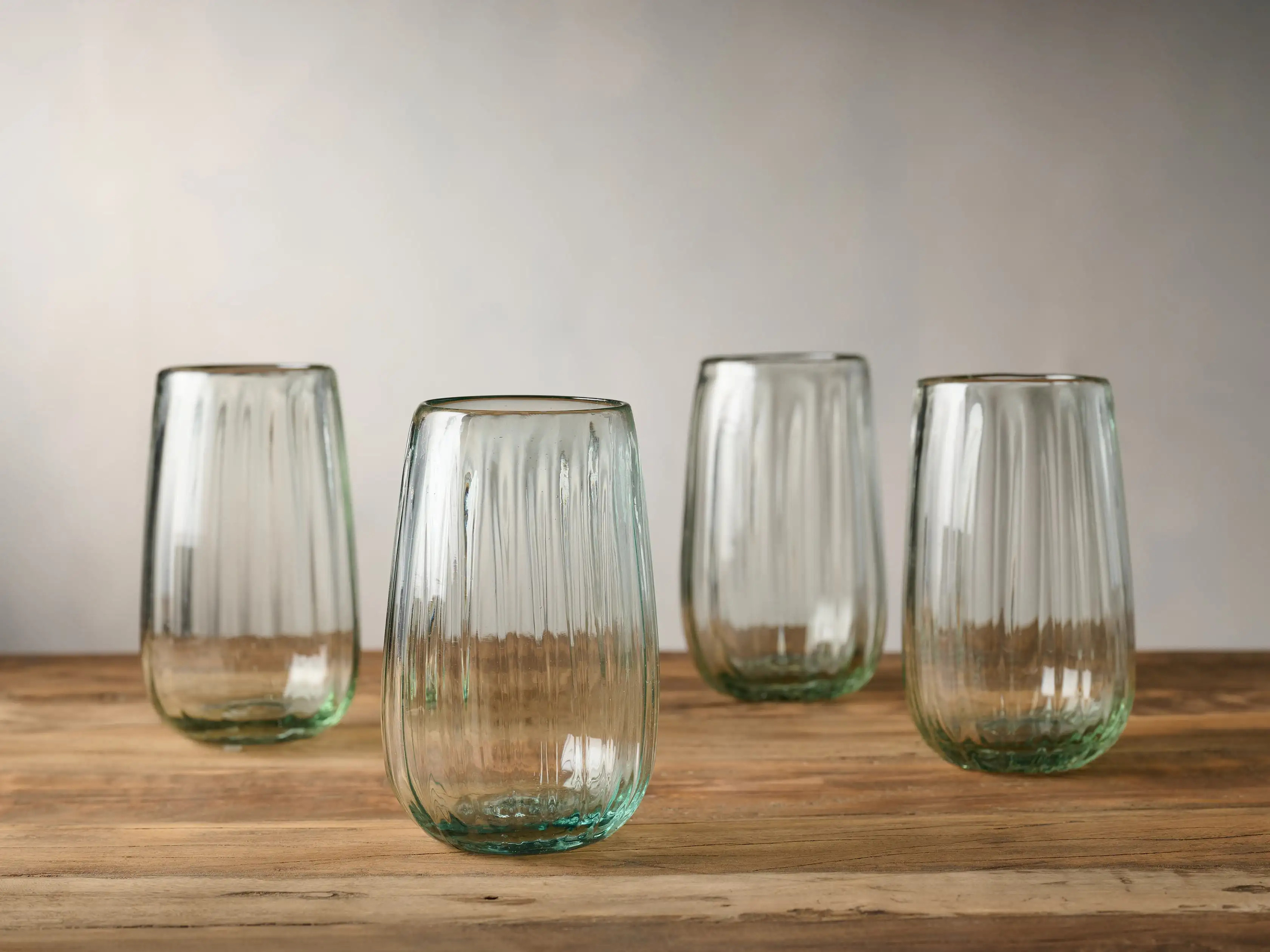 Seema Clear Highball Glasses (Set of 4) | Arhaus | Arhaus