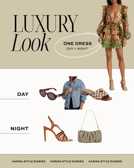 Luxury spring look 
Silk mini dress
Denim jacket
Prada slides
Celine sunglasses
Mother day outfit gifts 

#LTKshoecrush #LTKstyletip #LTKGiftGuide