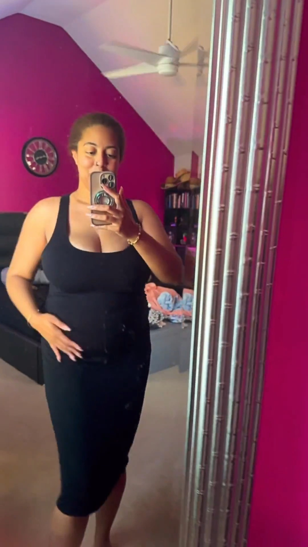 Love a good fitted maternity dress from Pink Blush. XL. Fits really welll

#LTKBump #LTKMidsize #LTKOver40