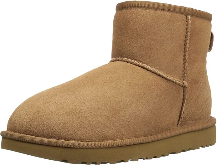 UGG Women's Classic Mini II Winter Water Resistant Boot | Amazon (US)