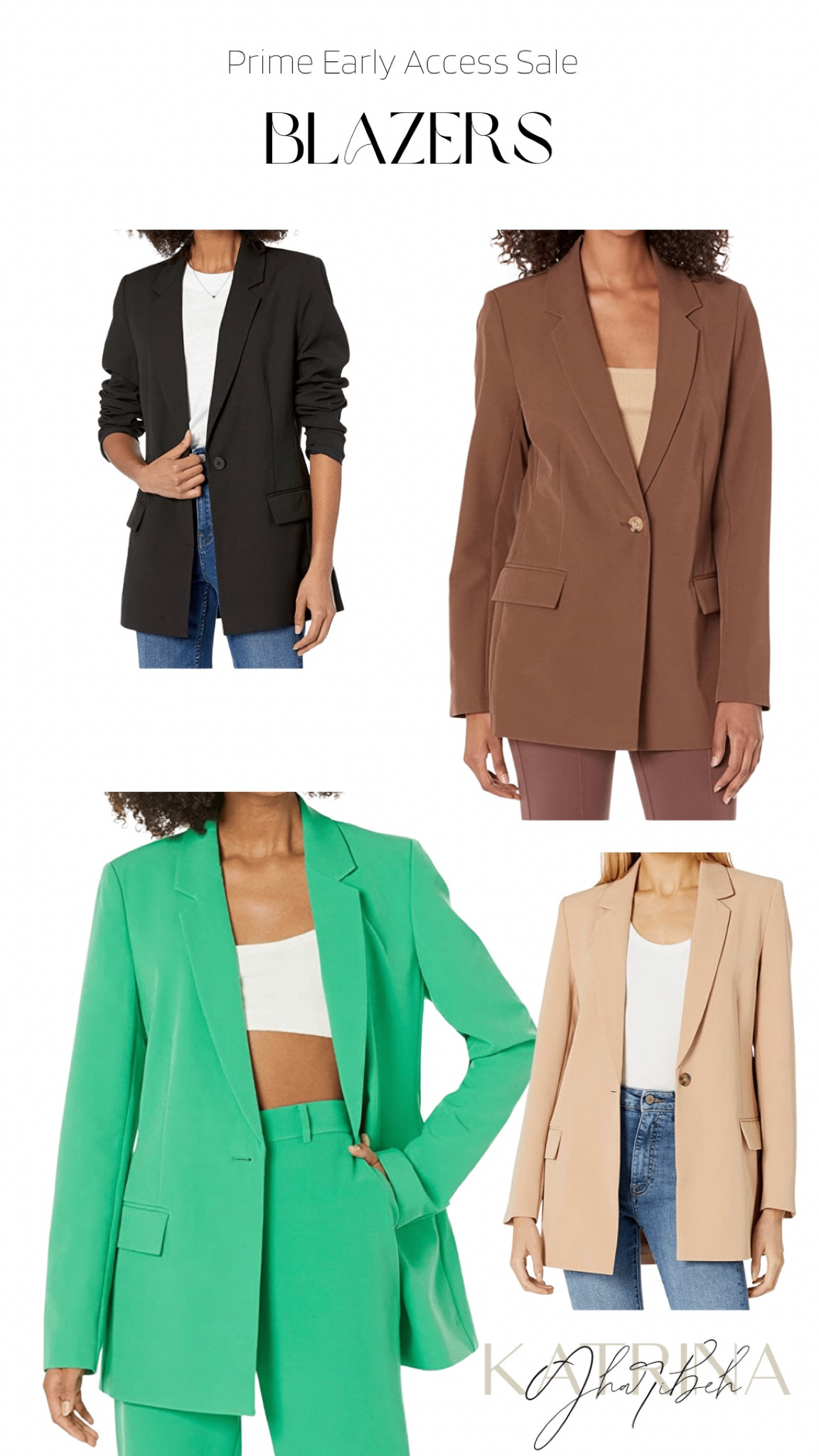 Blazers are trending this fall. These are the perfect blazer from Amazon 

#LTKsalealert #LTKstyletip #LTKSeasonal