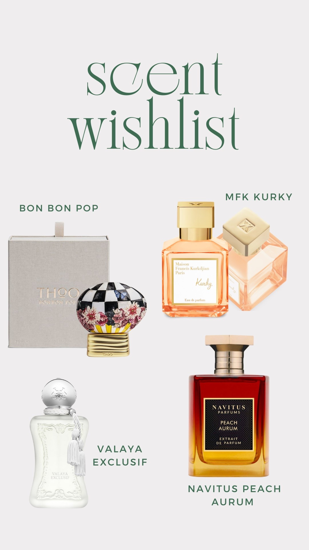 Spring/Summer ‘25 Must-Have Scents On My List! 

I’ll be sharing my YouTube reviews soon. 💕

#LTKSeasonal #LTKBeauty