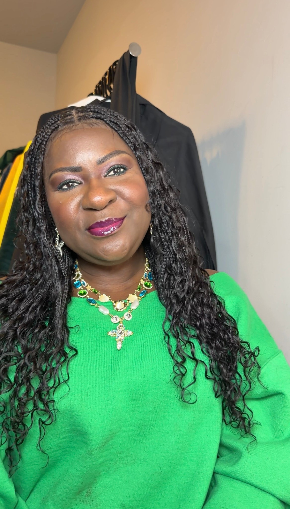 Jaliza Wigs Boho Braids Unit - Human Hair, full lace, drawstring and natural looking scalp. 

#LTKOver40 #LTKBeauty