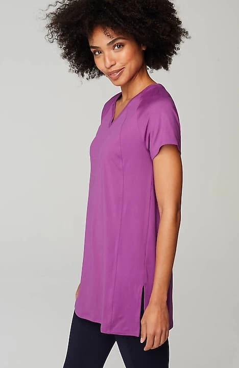 Fit Supreme-Stretch Seamed Tunic | J. Jill