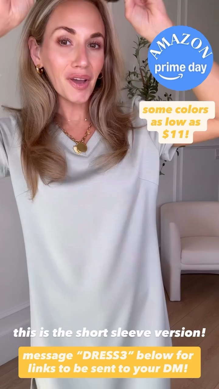 The cutest t shirt dress is on major sale! Perfect for summer and so easy to dress up or down!

#LTKSaleAlert #LTKSeasonal