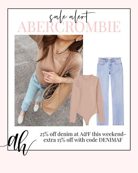 Don't miss the Abercrombie denim sale! 25% off all weekend and an additional 15% off with code DENIMAF. 

#LTKstyletip #LTKFind #LTKSale