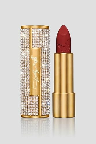 Dolly Beauty Heaven's Kiss Lipstick - Hydrating, Lightweight Pigmented Women's Lipstick - Vegan & Paraben Free - Satin Finish - Velvet Rose | Amazon (US)