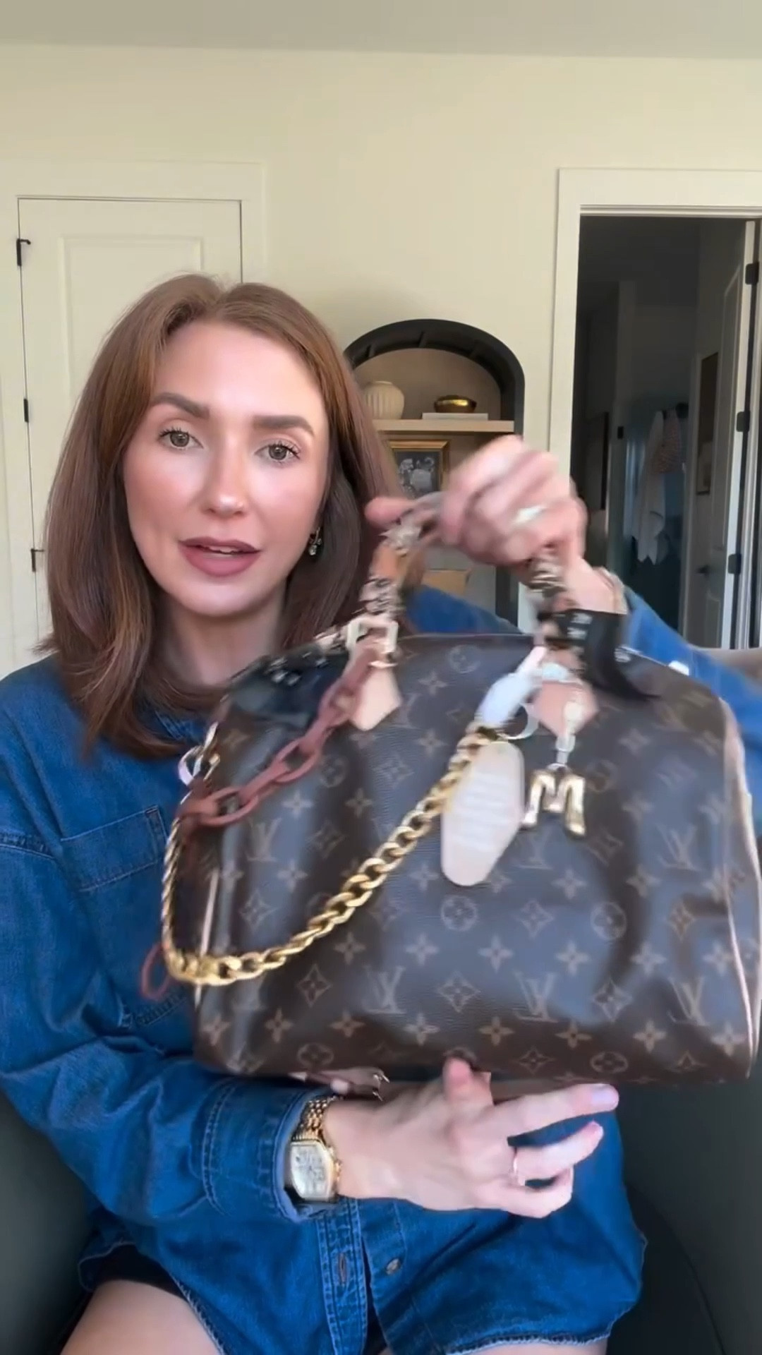 How I styled my Louis Vuitton speedy bandouliere 30 with bag charms and accessories from Amazon  

#LTKmomlife #LTKootd #LTKgrwm