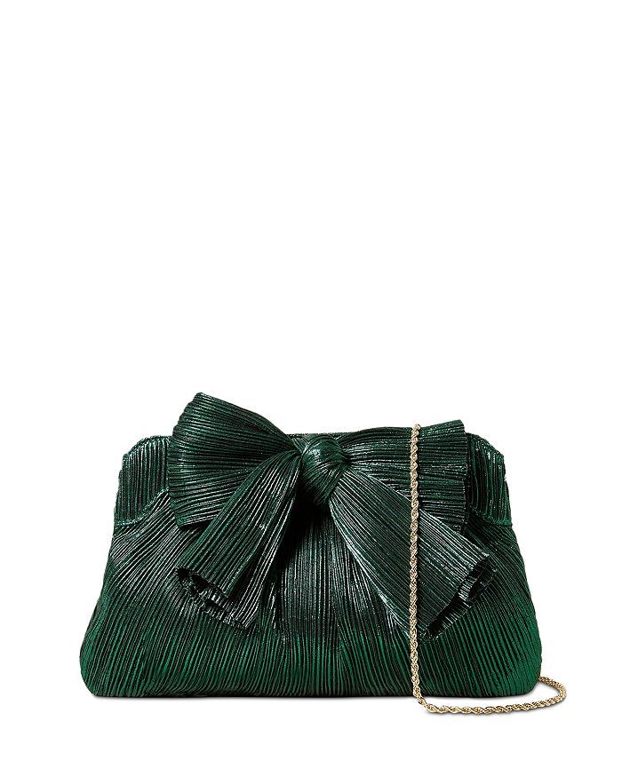 Rayne Small Pleated Bow Frame Clutch | Bloomingdale's (US)