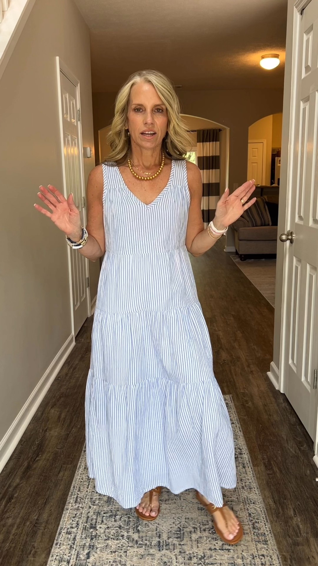 Fully lined gauze dress under $60. Yes please!!! Wearig XS 

#LTKOver40 #LTKFindsUnder100 #LTKSummerEdit