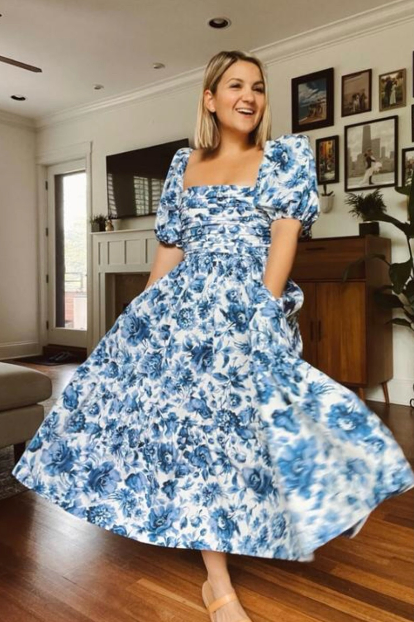 Love that they keep bringing this dress back! I had tried an XS petite and the bodice was a little snug but otherwise fit! 

#LTKfindsunder100 #LTKstyletip #LTKsalealert