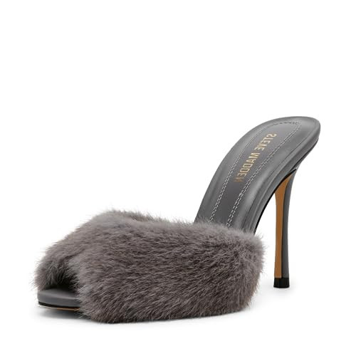 Steve Madden Women's Priya Pump, Grey, 5.5 | Amazon (US)