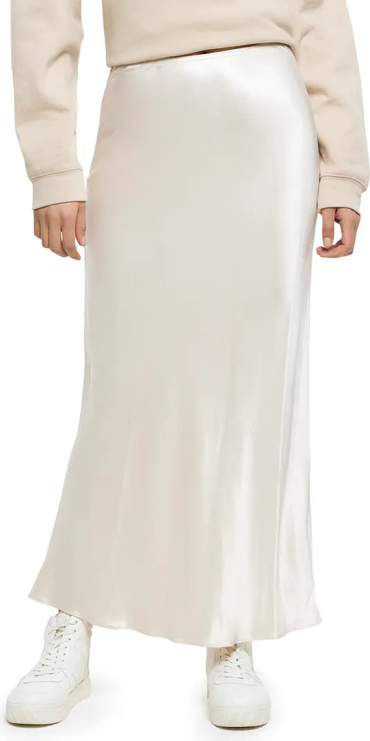 Bias Cut Satin Maxi Skirt | Nordstrom