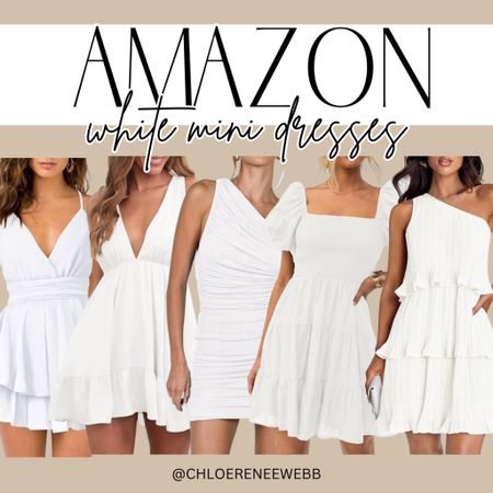 Calling all bridges! I’m obsessed with these dresses for bachelorette party! 

Amazon fashion, bride fashion, bridal shower dress idea, white mini dress 

#LTKSeasonal #LTKWedding #LTKStyleTip