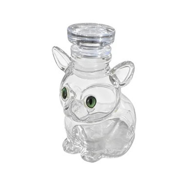 glass jar Cute Mog Shaped Candy Jar Airtight Snack Container For Candy Coffee Pods With Lid Large Pet Shaped Food Storage Kitchen Canister Pet Lovers | Wayfair North America