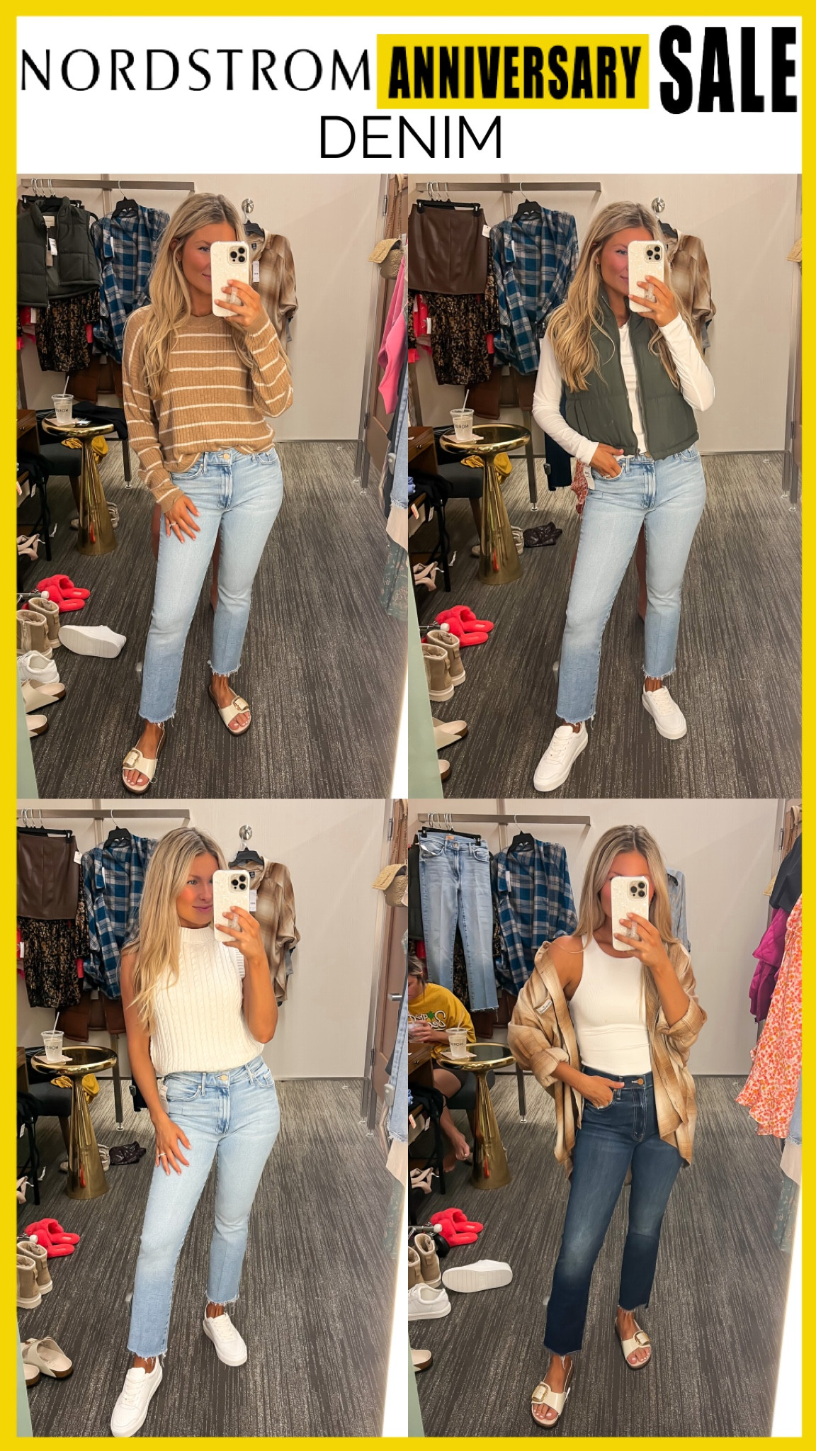 How I styled the denim I purchased from the Nordstrom sale. Mothers jeans. Every day jeans. Must have denim. Designer sale. Fall outfit. Casual style. Mom style. And sale

#LTKxNSale #LTKSeasonal #LTKstyletip