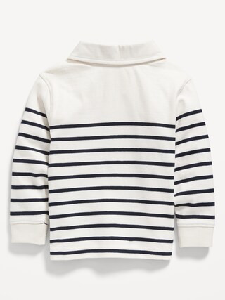 Long-Sleeve 1/4-Zip Polo Shirt for Toddler Boys | Old Navy (US)