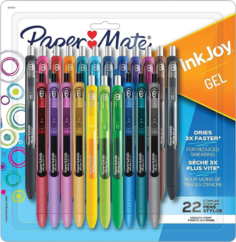 Paper Mate InkJoy Assorted Color Gel Pens | Amazon (US)