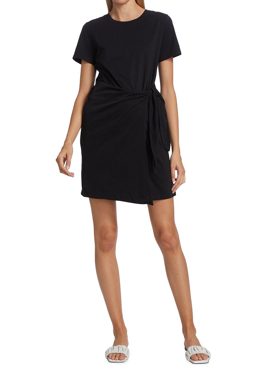 Edie Wrap T-Shirt Dress | Saks Fifth Avenue