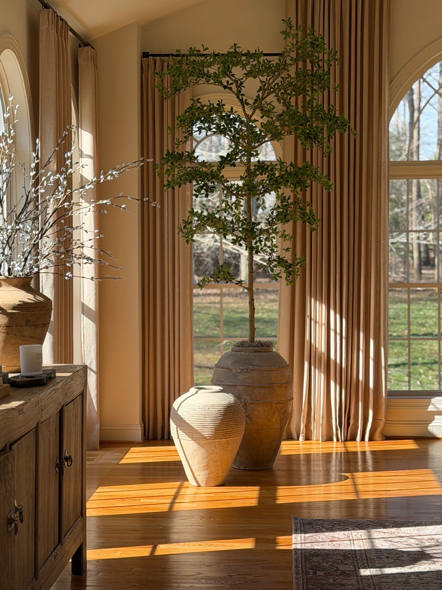 How to successfully install an artificial olive tree into an oversized planter! This olive tree is the most realistic, black olive tree that I have found on the market great quality, a littl3 $$, but worth it

#LTKSaleAlert #LTKHome #LTKSeasonal