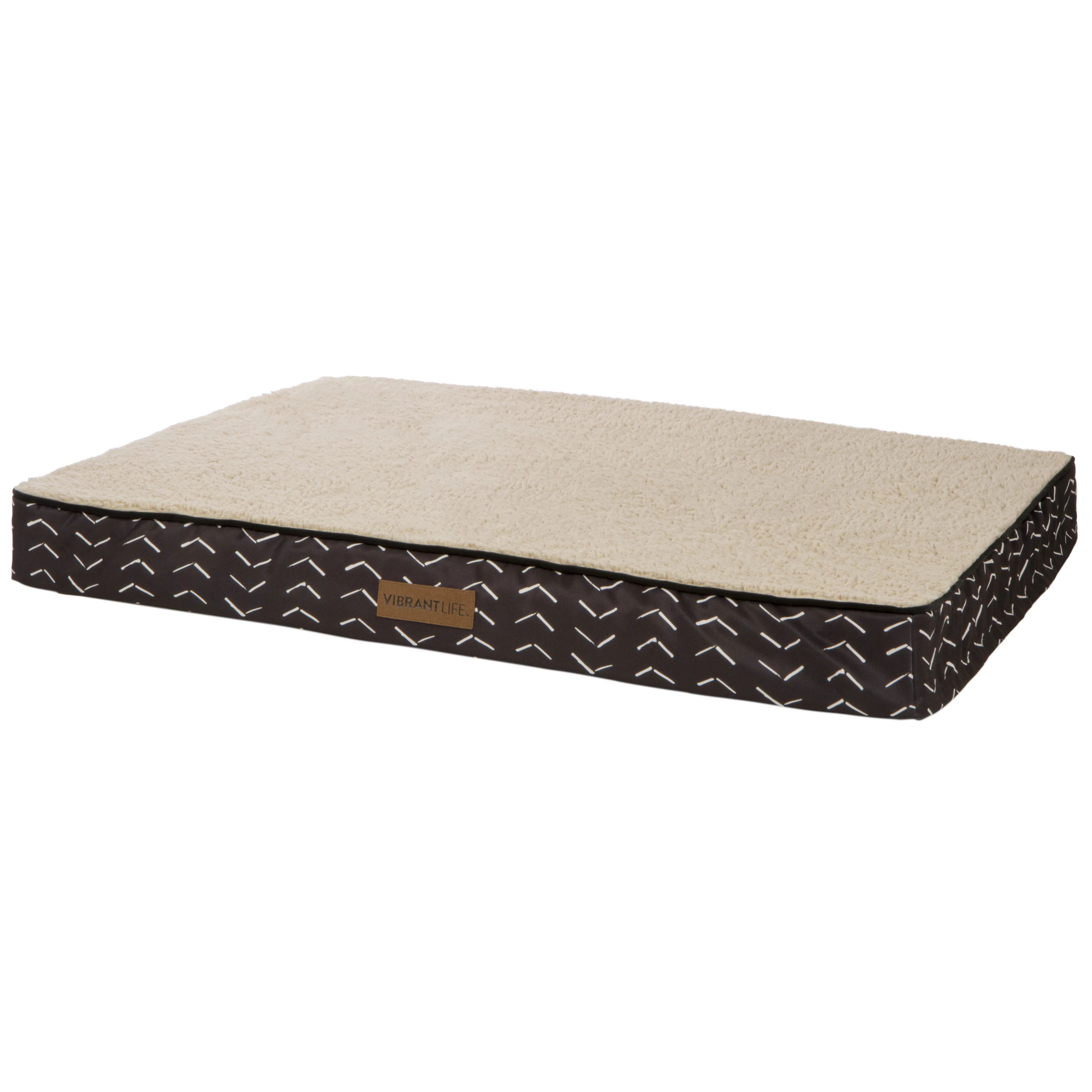 Vibrant Life Orthopedic Bed Mattress Edition Dog Bed, Large, 40"x30", Up to 70lbs | Walmart (US)