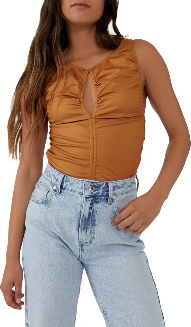 Ride Along Ruched Crop Tank | Nordstrom Rack