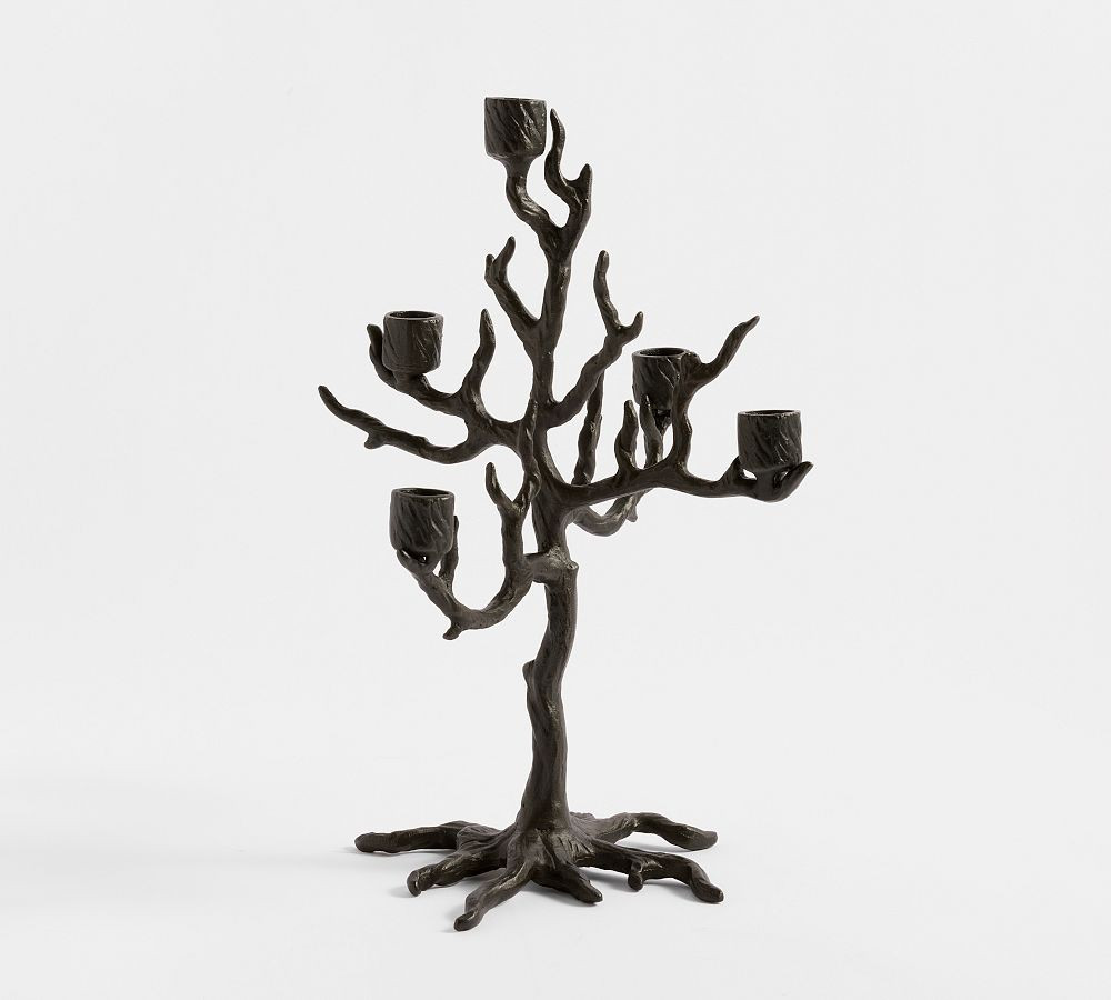 Haunted Tree Candelabra, Antique Bronze, Small | Pottery Barn (US)