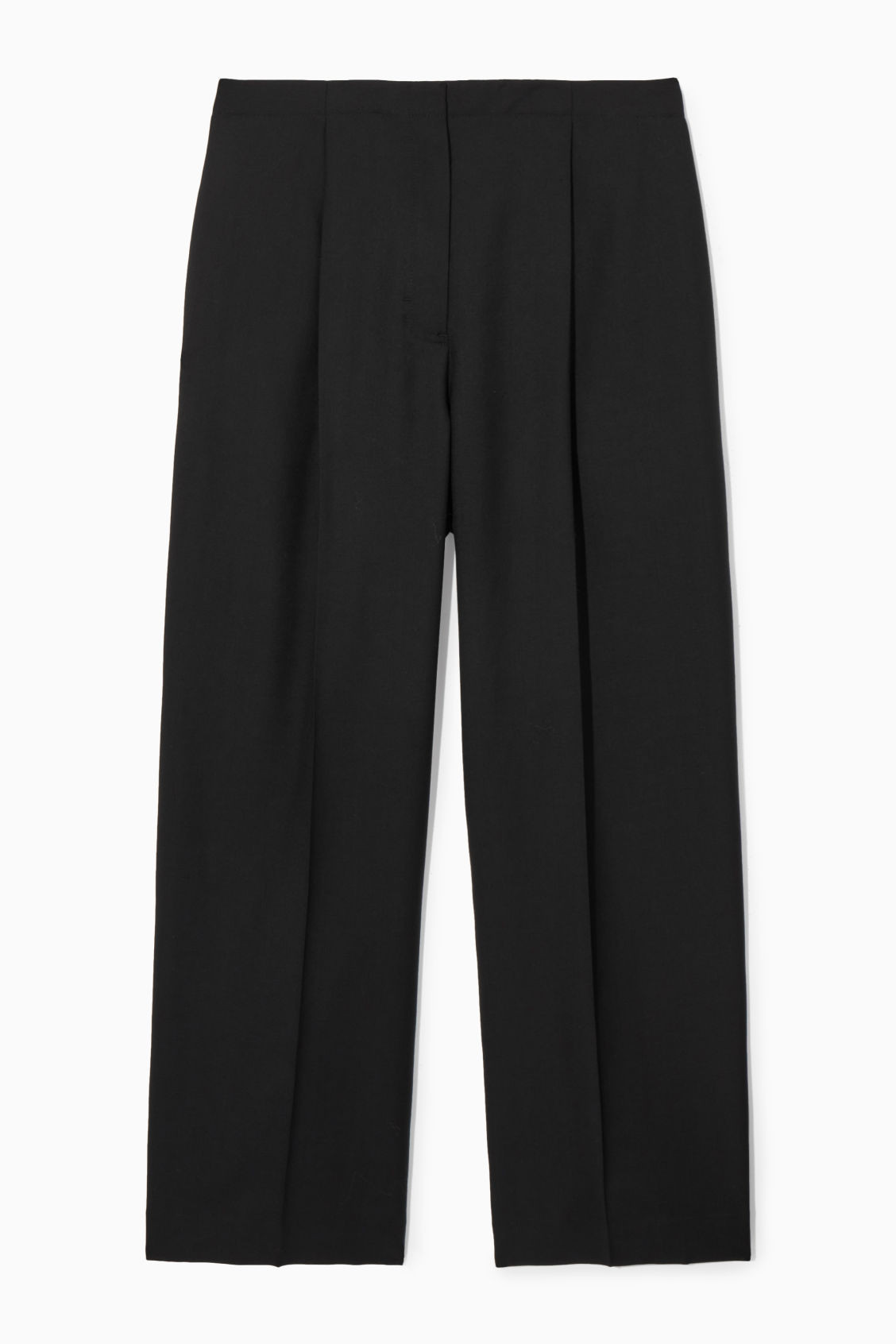 RELAXED WOOL WIDE-LEG PANTS | COS (US)