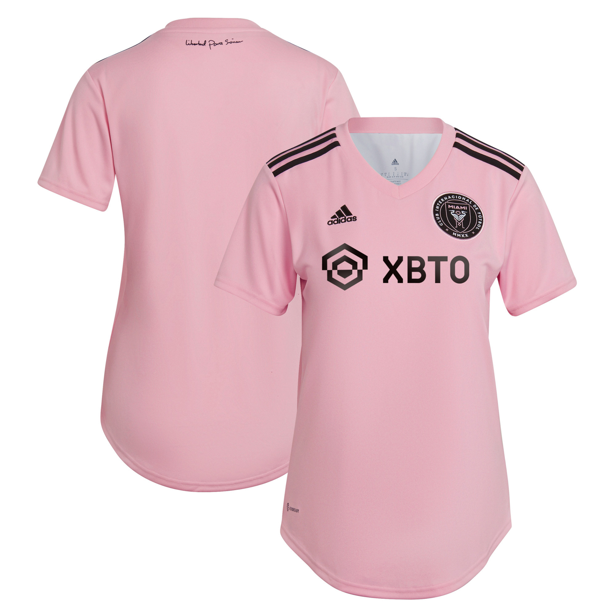 Women's adidas Pink Inter Miami CF 2022 The Heart Beat Kit Replica Blank Jersey | Fanatics