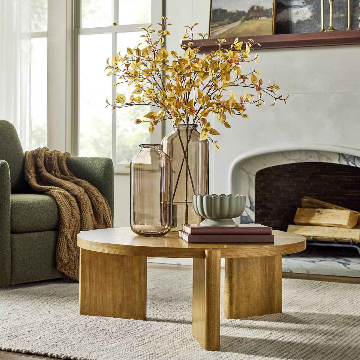 26" Golden Dogwood Artificial Fall Stem - Hearth & Hand™ with Magnolia | Target