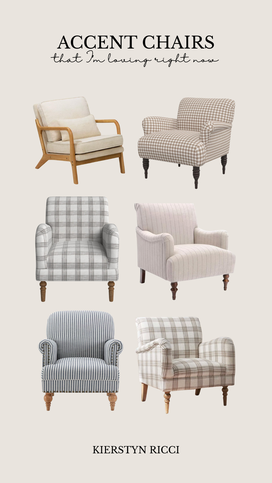 If you’re on the hunt for a cozy accent chair, here are some of my top picks 🤍
Different price points, different retailers! 

 #LTKHome #LTKSaleAlert
