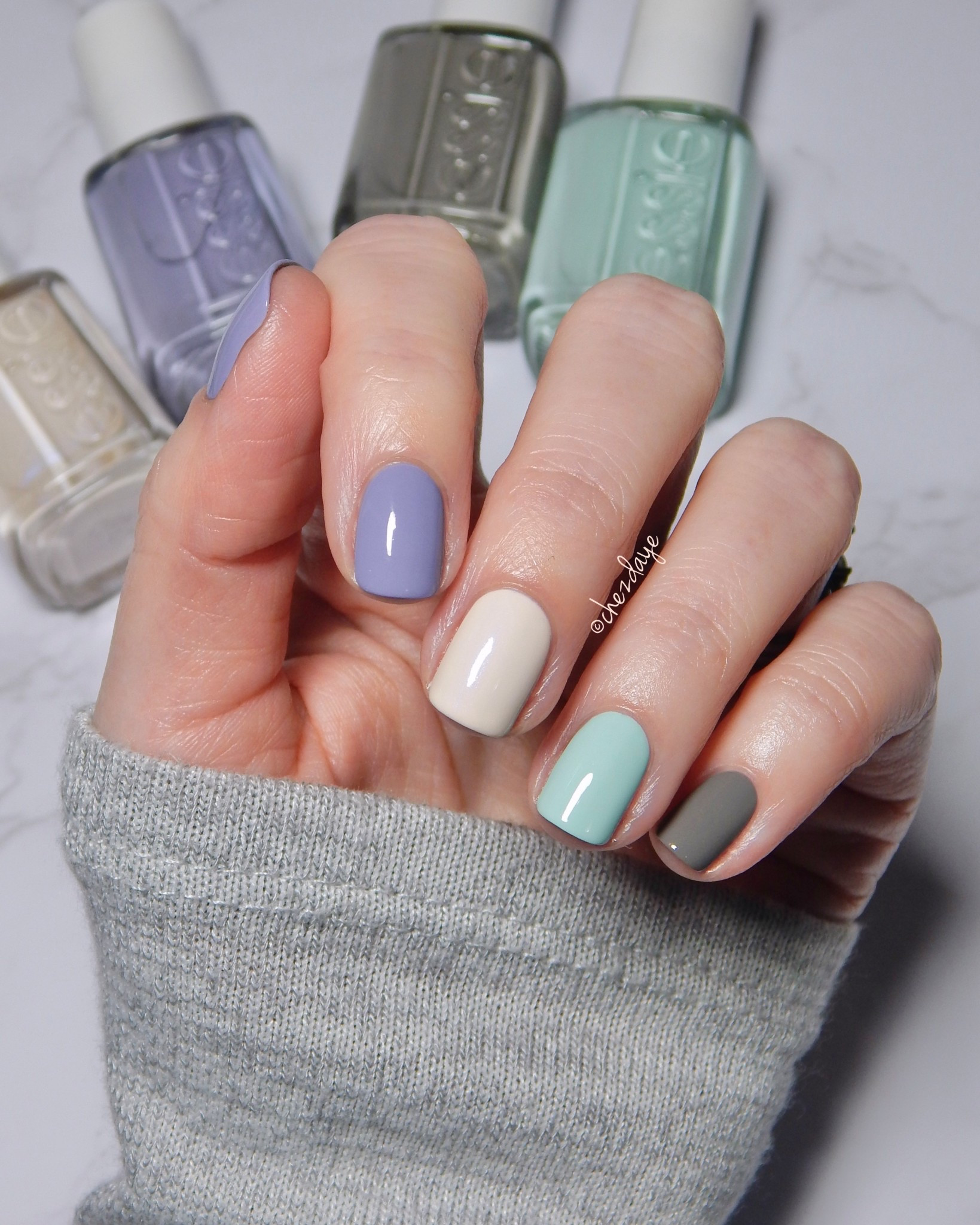Calming colors! 🧘🏻

• diy nails • nail polish • manicure • wedding guest outfit • vacation outfits • resort wear • purple nails • spring outfit • beauty trends • work outfit • easter dress • lavender • lilac • mint • gray • grey •

#LTKSeasonal #LTKStyleTip #LTKBeauty