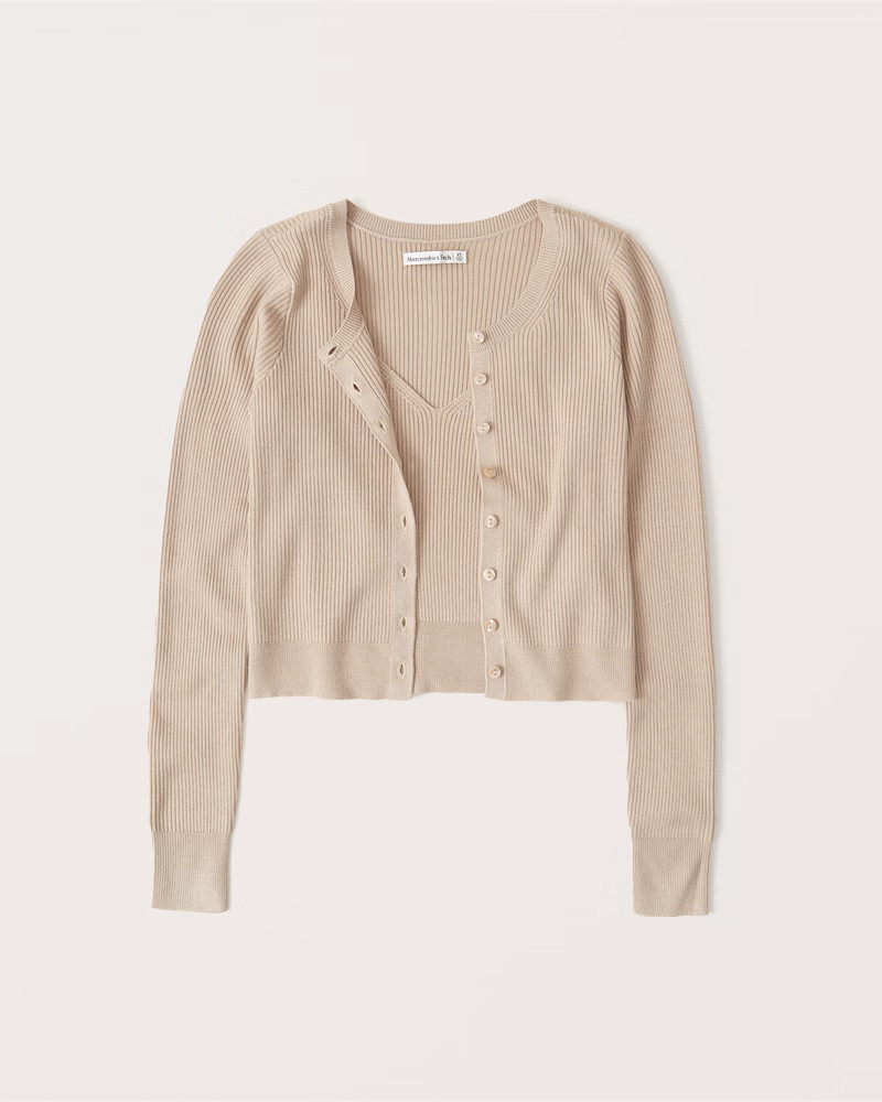 Tank and Cardigan Set | Abercrombie & Fitch (US)