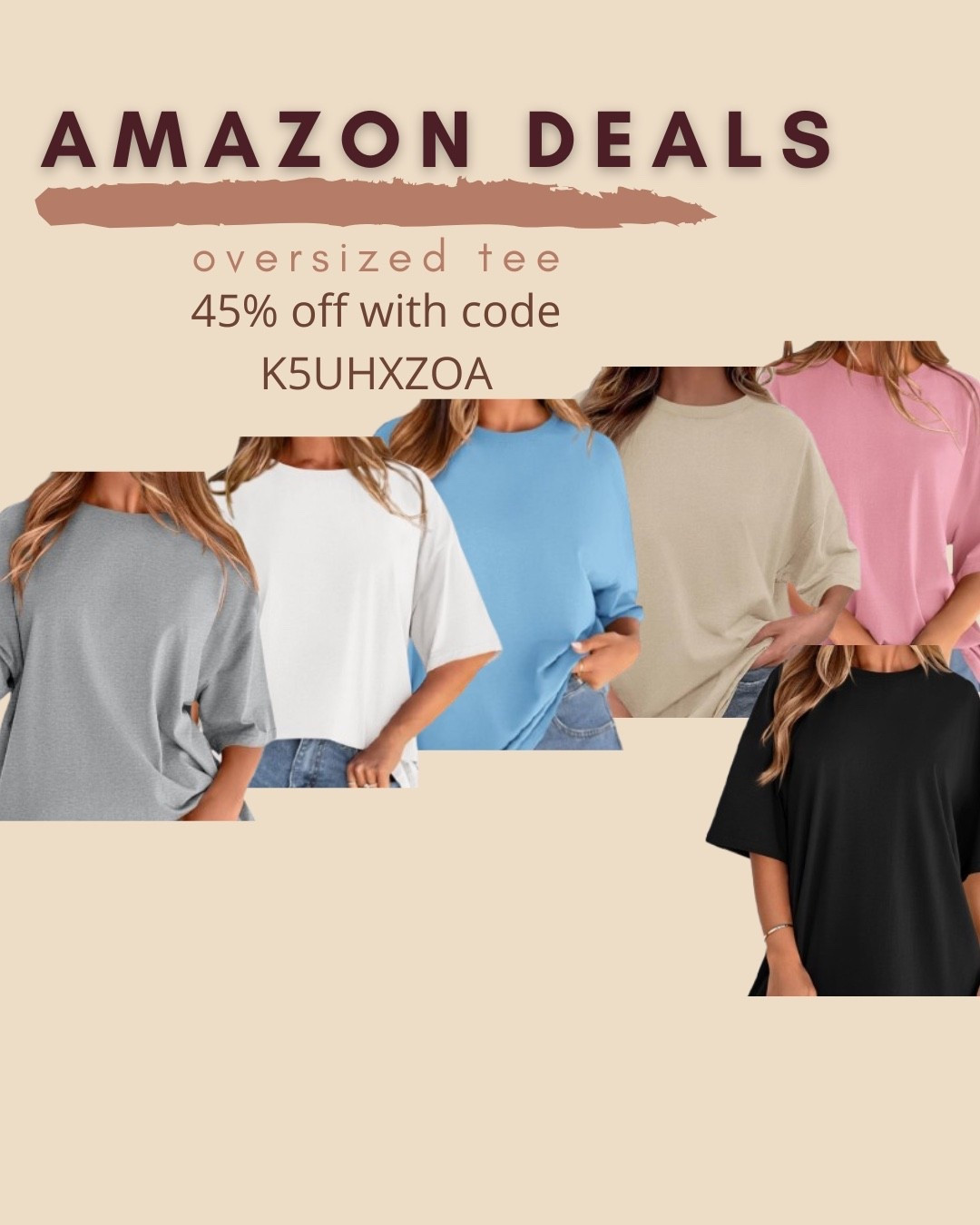 $10 ends 5/31

Amazon fashion
Amazon deals
Oversized tee

#LTKSaleAlert
